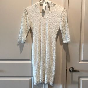 Women’s white lace mini dress - NEW WITH TAGS